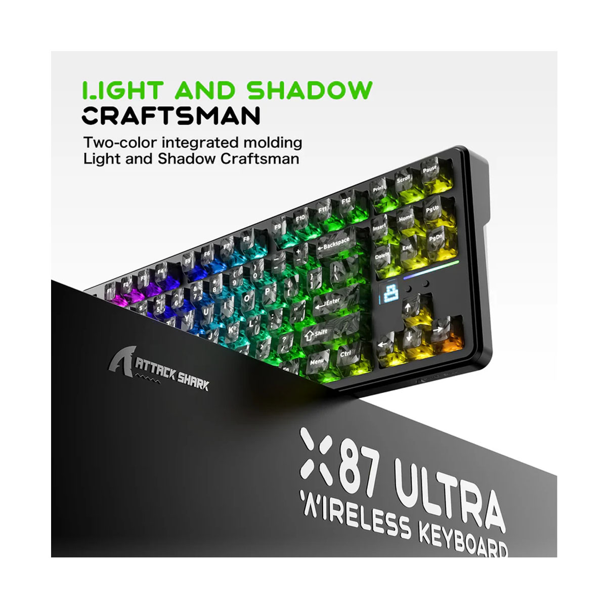 Attack Shark X87 Ultra - Shadow Jade