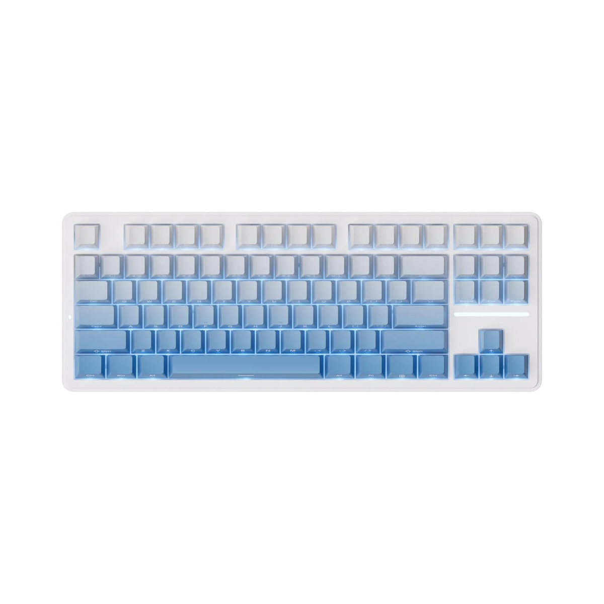 ATK A87 PRO Tri-Mode Wireless Mechanical Keyboard - Glacier Blue