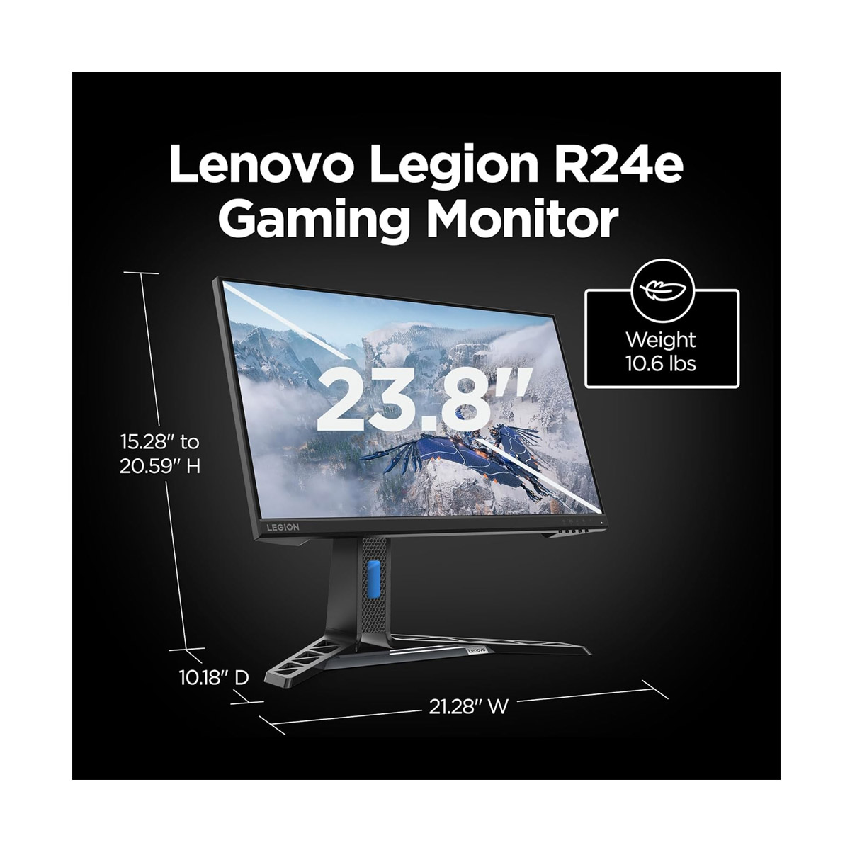パソコン Lenovo Legion R24e gaming monitor Lenovo Legion R24e Review - YouTube