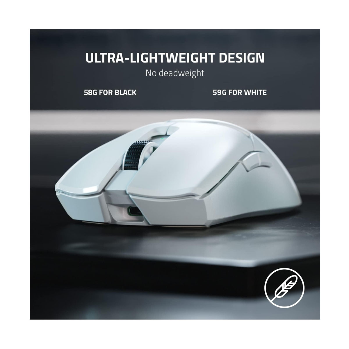 Razer Viper V2 Pro HyperSpeed White Wireless Gaming Mouse