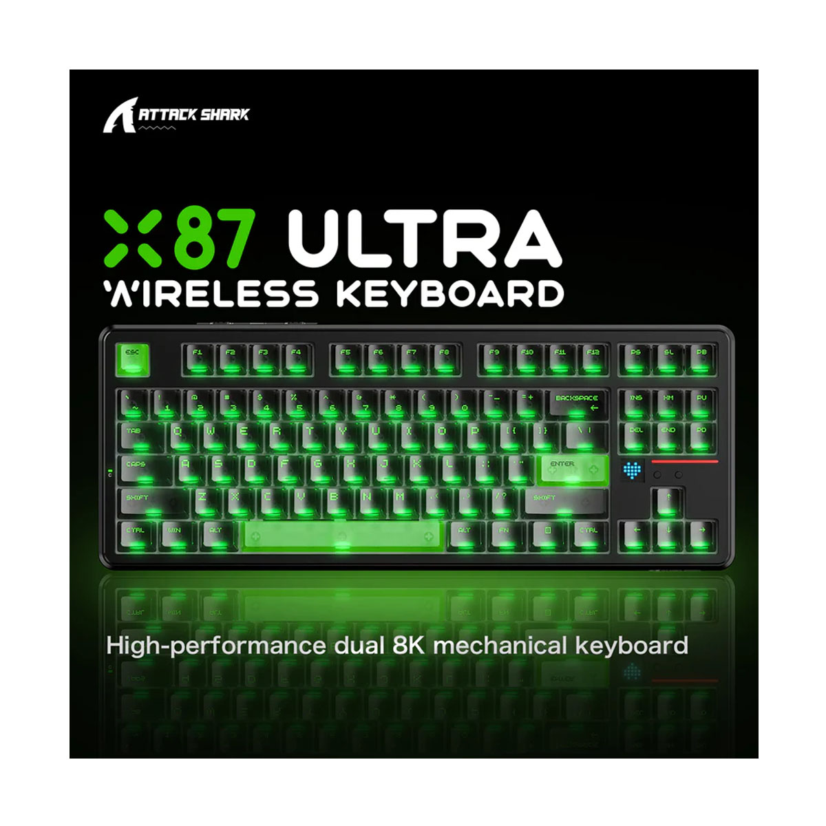 Attack Shark X87 Ultra - Shadow Jade