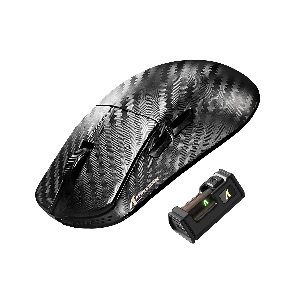 ATTACK SHARK R11 ULTRA Carbon Fiber Wireless 8K Gaming Mouse