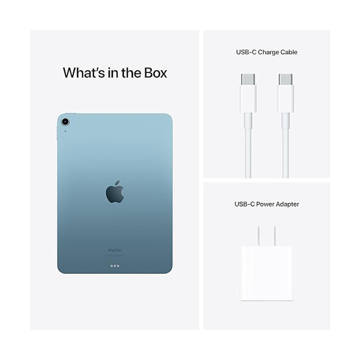 Apple iPad Air (5th Gen) M1 chip, 10.9-inch, 64GB, Wi-Fi 6, 12MP